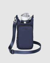 Miami Navy Water Bottle Crossbody Bag