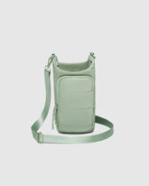 Miami Sage Green Water Bottle Crossbody Bag