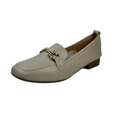 Classic Leather Loafers - Grey