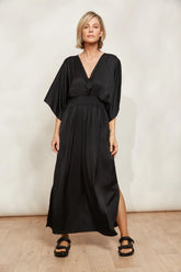 Elegant Maxi Dress - Black