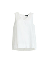 Tilly Linen Cami - White