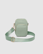 Lyla Sage Green Phone Bag