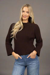 Humidity Anchor Sweater - Chocolate