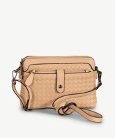 Sassy Duck Riley Cross Body Bag in Beige