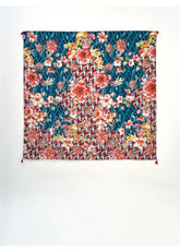 Floral Diamond Scarf