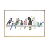 Australian Birds – Brushed Artwork (In-store Pickup)