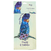 Banksia Red Parrots of Australia tea towel