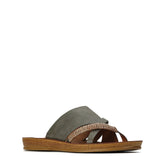 Bride Slide Shoes - Khaki