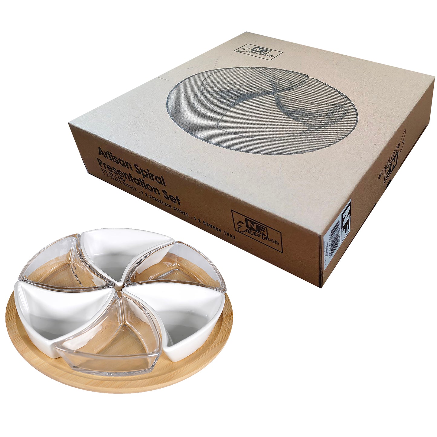Pinwheel Serving Set
