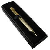 Metallic Mesh Pen - Gold