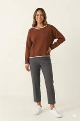 Little Lies Mina Jumper - Rust