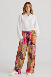 Playa Pant – Tropical Breeze Wide Leg Pants