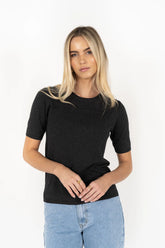Humidity Cashmere Knit Tee