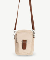 Sassy Duck Judy Leather Cross Body Bag in White