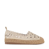 Lace Cutout Espadrille Flat