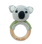 Petite Vous Ozzie Koala Crochet Ring Rattle
