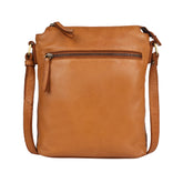 Griffith Leather Crossbody Bag - Tan