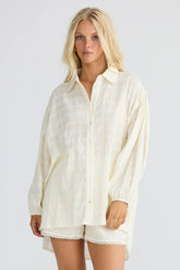 Talisman Leilani Shirt Off White