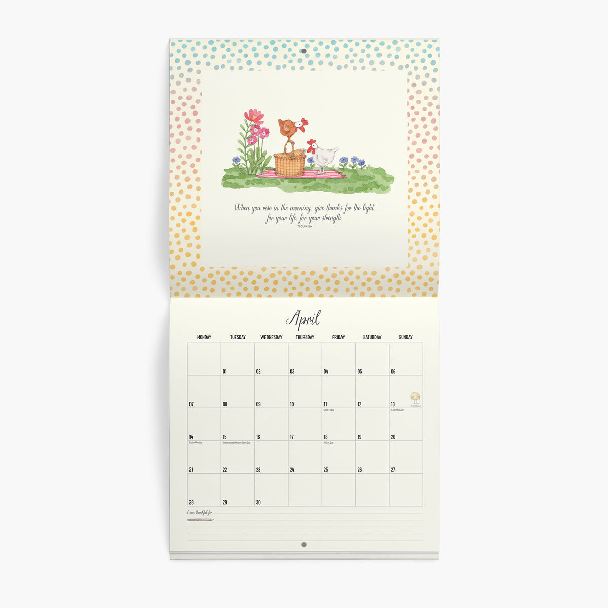 Twigseeds 2025 Wall Calendar Luxe