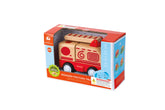 Wooden Friction Work Truck – Fire Engine