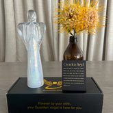 Glass Guardian Angel - White