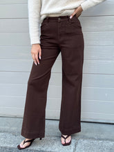 Country Denim Harmony Jean in Dark Chocolate - front view