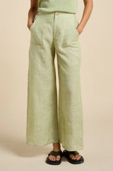 Little Lies Bondi Pants - Sage