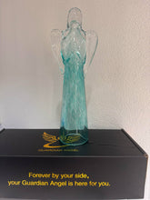 Glass Guardian Angel - Teal