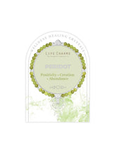 Life Charms Healing Stones - Peridot Bracelet