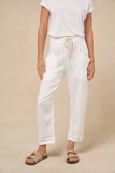 Little Lies Luxe Pants - White