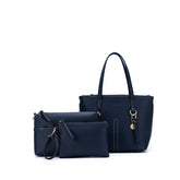 3-Piece Handbag Set - Navy