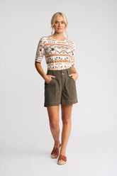 Vassalli Lucy Short in Olive
