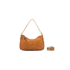 Claudette Shoulder Crossbody Bag - Tan