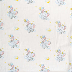Muslin Wrap – Cute Elephants