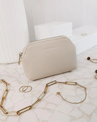 Ruby Linen Purse