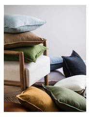 Harris Navy Blue Cushion - 50 X 50cm