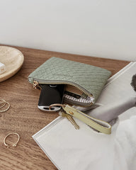 Kuta Woven Sage Green Purse