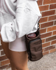 Miami Chocolate  Water Bottle Crossbody Bag