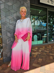 Luxe Silk Pant - Pink