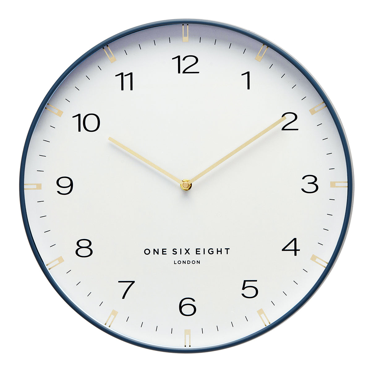 Minimalist Wall Clock 40cm White