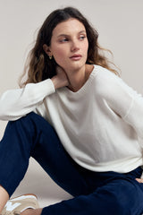Victoria Jumper White