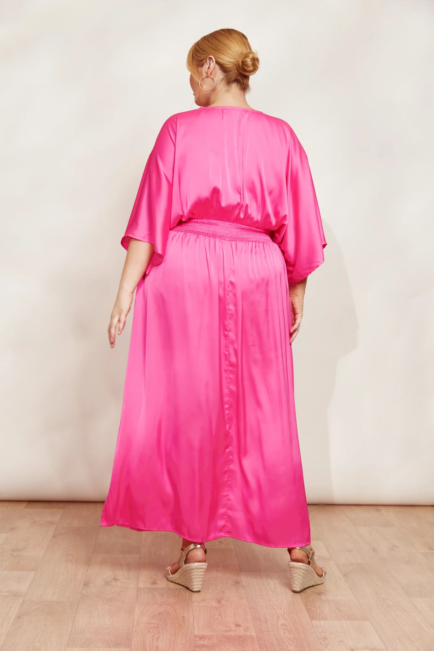 Elegant Maxi Dress - Pink