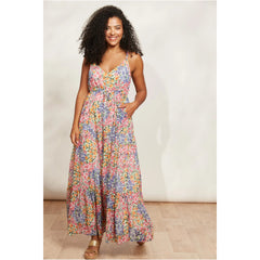 Floral Tank Maxi Dress