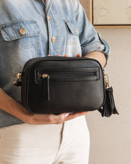 Louenhide Jacinta Gia Black Crossbody Bag