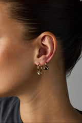Josie Silver Hoop Earrings