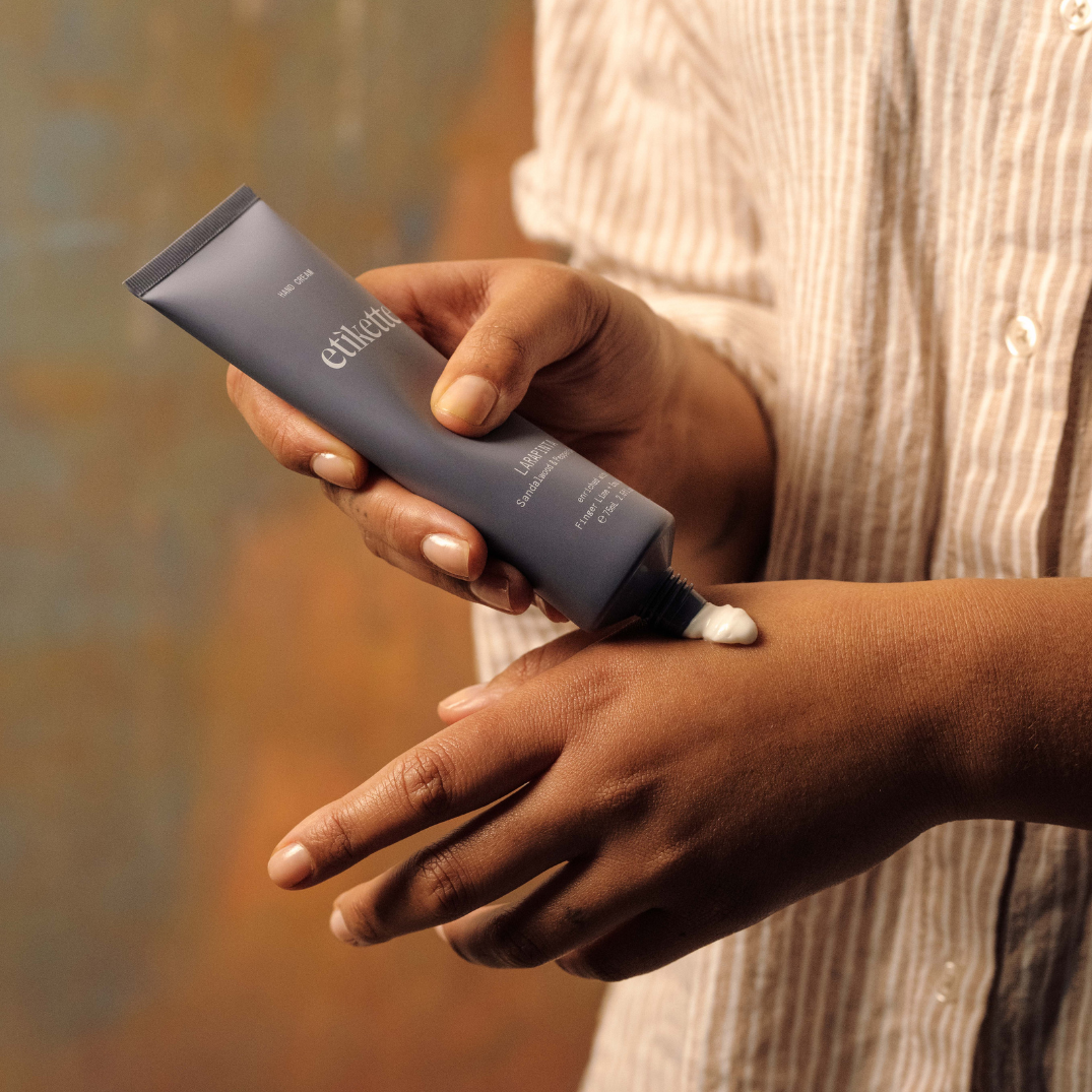Larapinta hand cream lifestyle shot