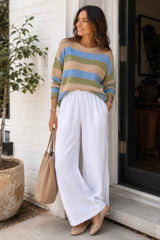 Little Lies Tulum Stripe Knit in Multi