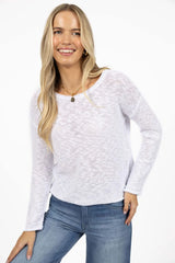 Humidity Lifestyle Sofia Sweater - White