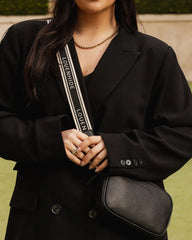 Bianca Black Crossbody Bag