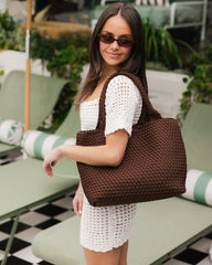 Cruiser Chocolate Neoprene Tote Bag